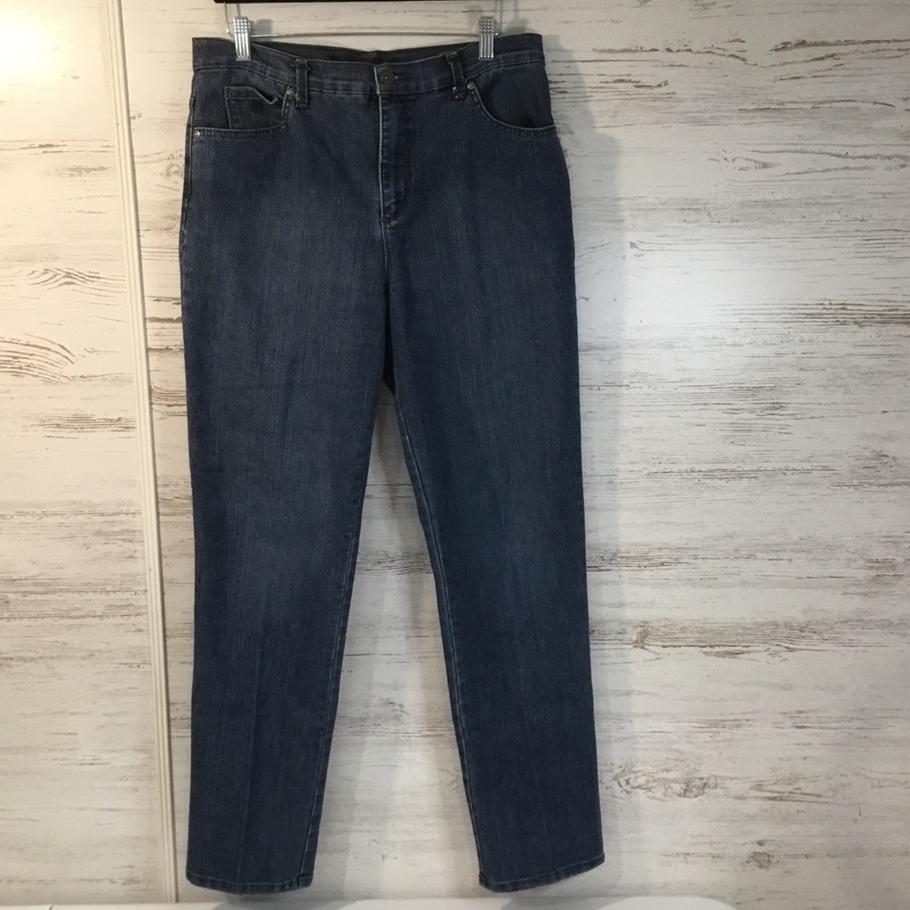 Women’s Classic High-Rise Straight Leg Jeans - Dark Blue